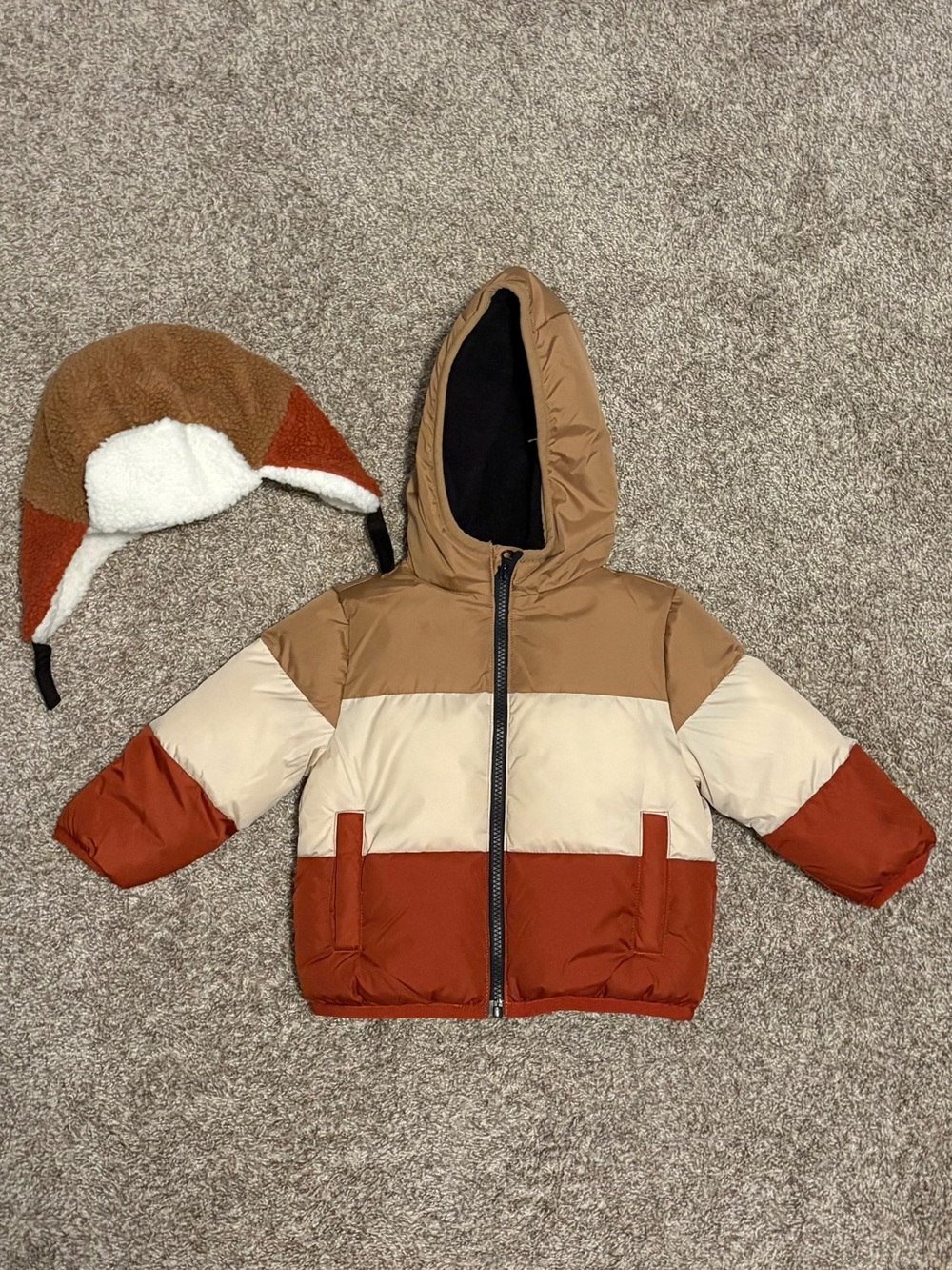 Toddler Coat & Hat set